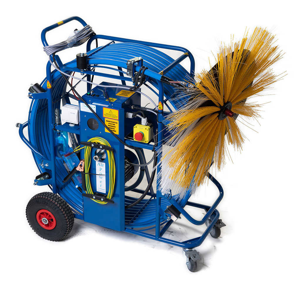 KELA 30 - Appareil de brossage électrique des réseaux d'air Dépoussiérage