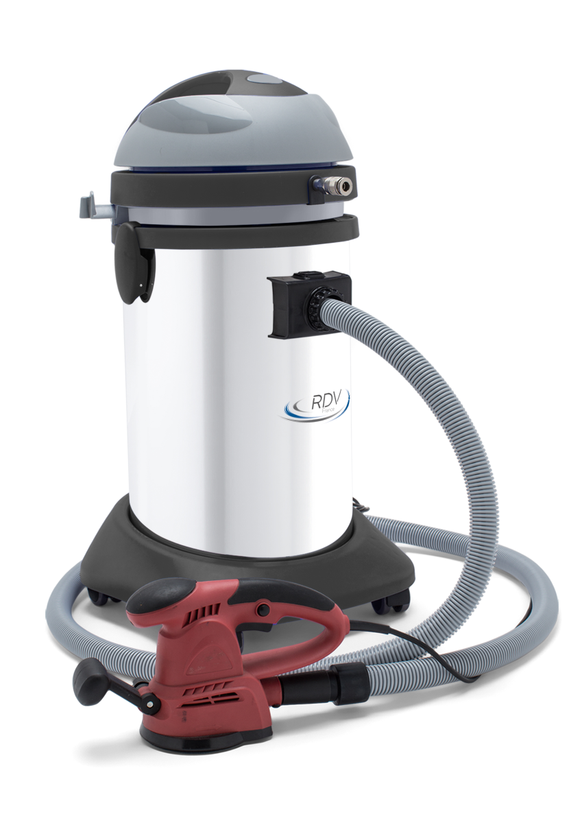 ELWP125EA / ELWI125EA | Aspirateur professionnel avec démarrage automatique pour outils électriques & pneumatiques – 37 L – 1400 W Aspirateurs Professionnels