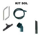 EXDI220BOUL | Aspirateur 2 moteurs pour boulangerie – Kit sol & kit four jusqu’à 250 °C – 76 L – 2 400 W Aspirateurs Professionnels