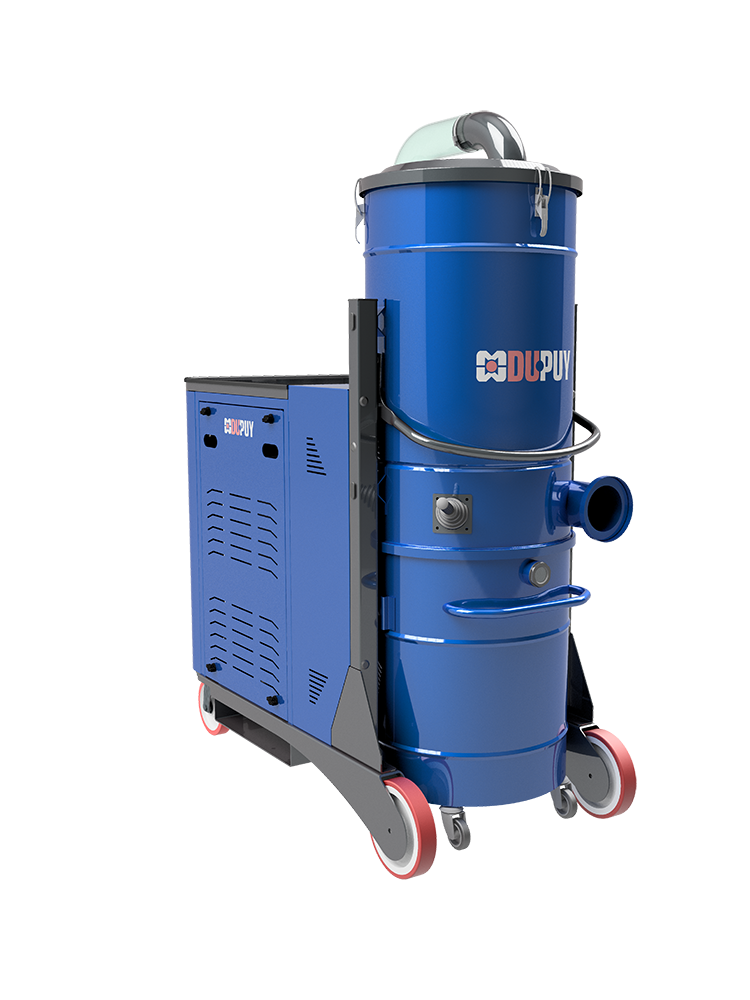 MHD 100 - Aspirateur industriel à trois phases robuste pour système d’aspirateur central Aspiration centralisée